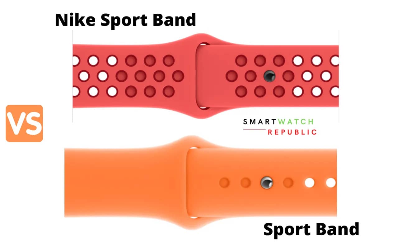Apple Watch Nike Sport Band vs Sport Band: Material & Design Comparison