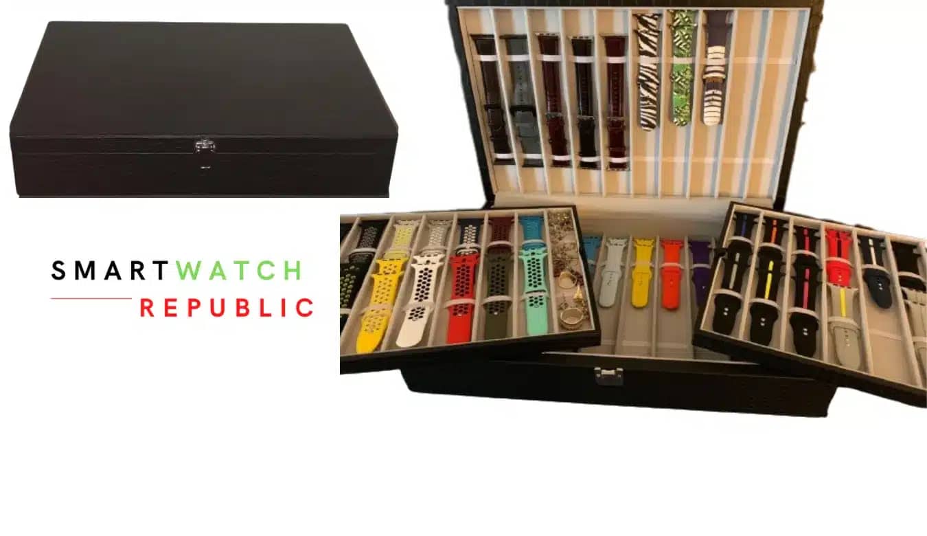 Zero Mass Luxury Apple Watch Strap Storage Case