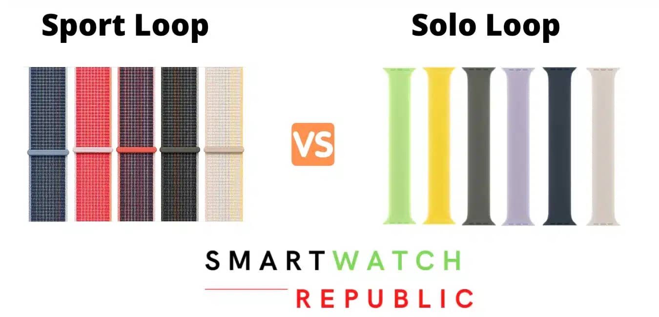 Apple Watch Sport Loop vs Solo Loop: Size and Color