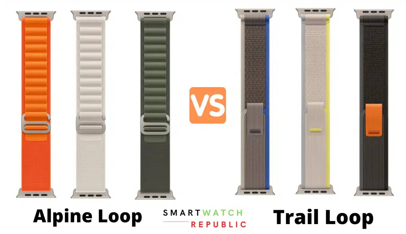 Apple Watch Ultra Trail Loop vs Alpine Loop:Color Options