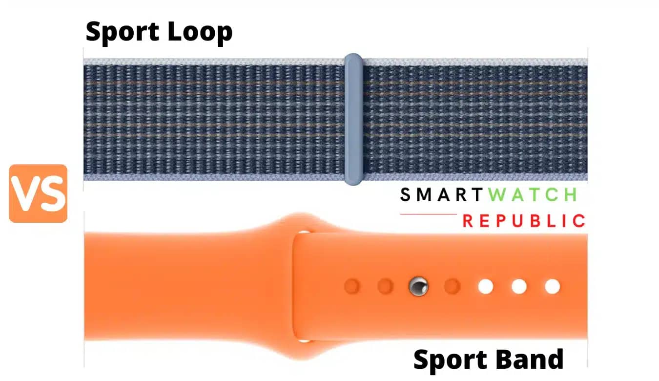 Apple Watch Sport Loop vs Sport Band: Design & Material