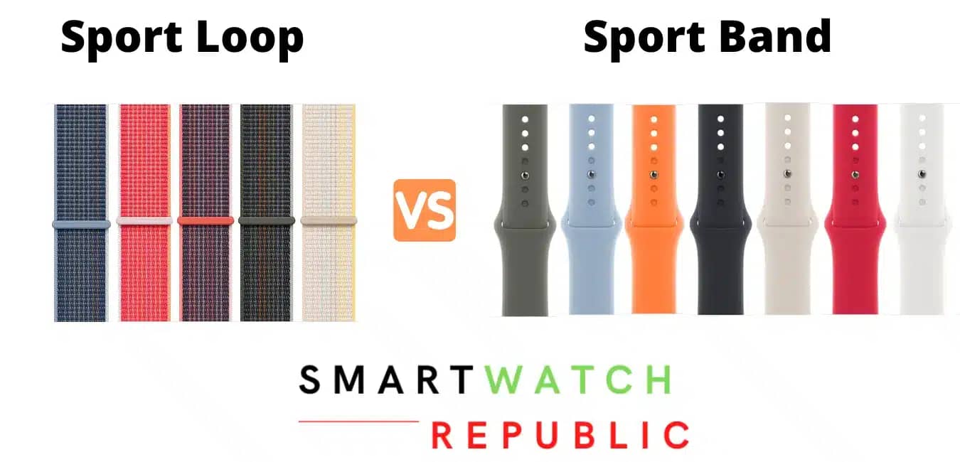 Apple Watch Sport Loop vs Sport Band: Size and Color Compared